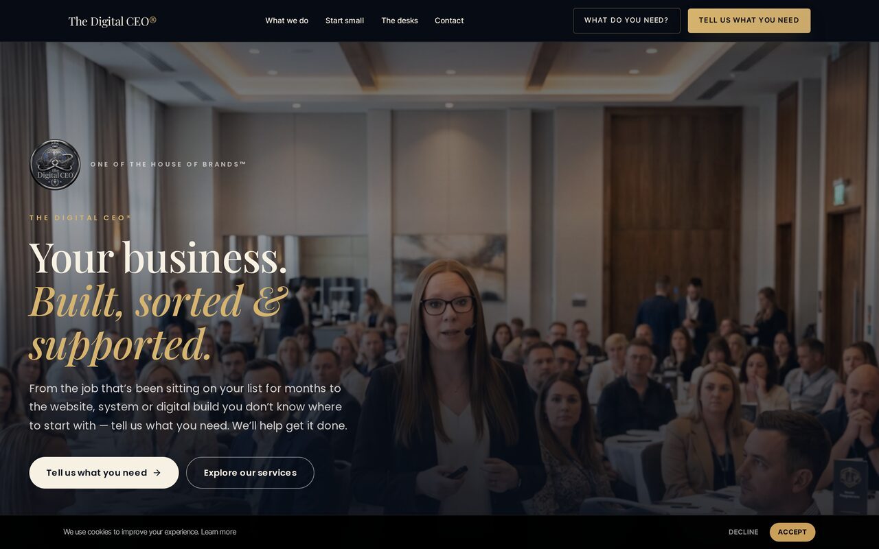 The Digital CEO® — homepage