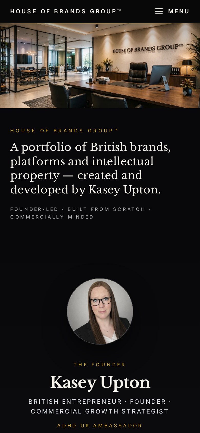 House of Brands Group™ — mobile view