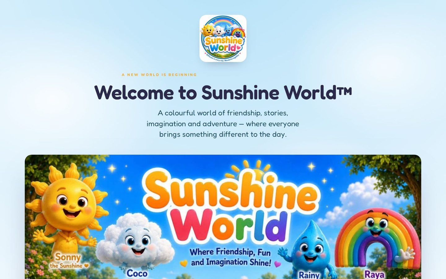 Sunshine World™ — homepage
