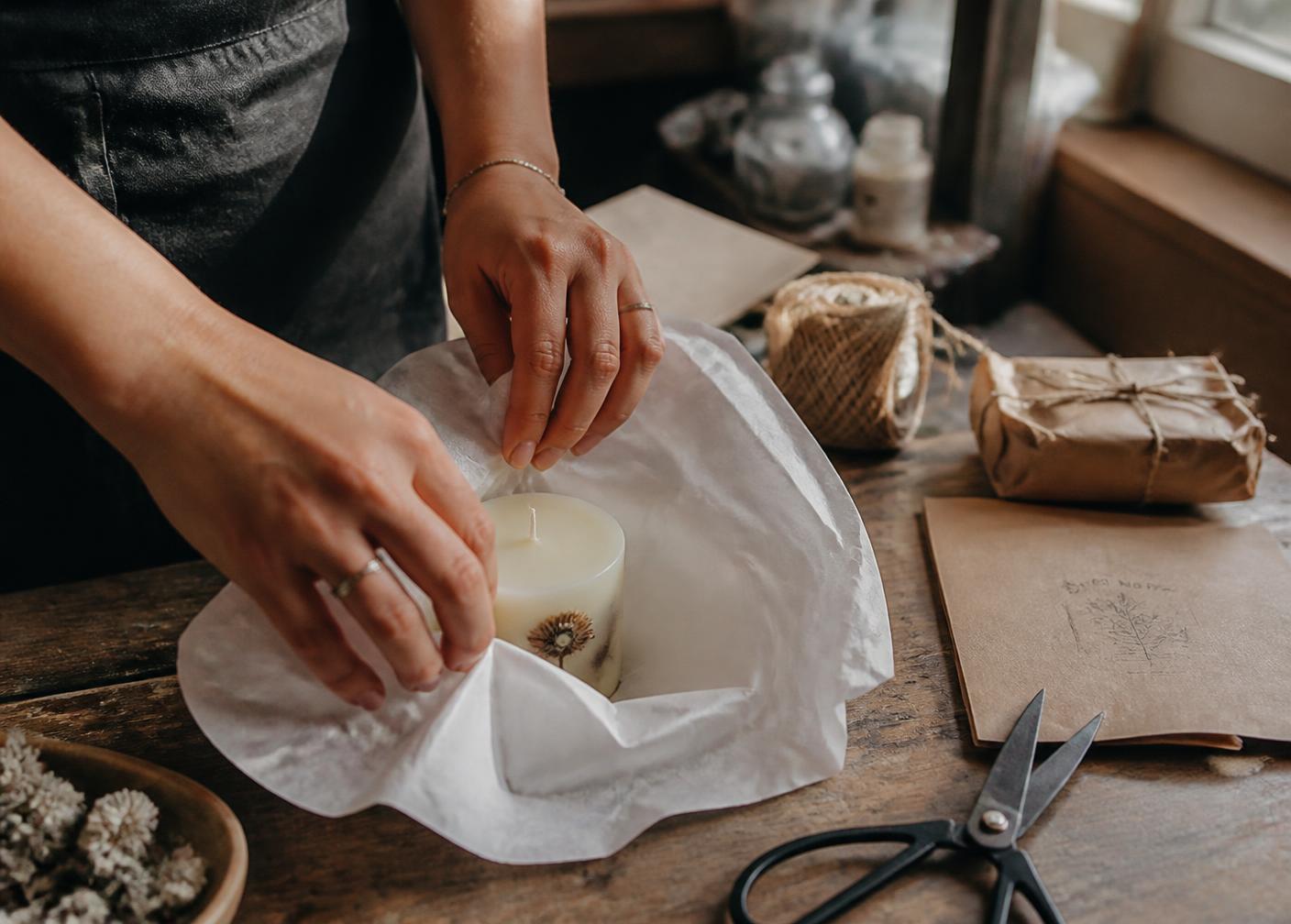 Wrapping an order